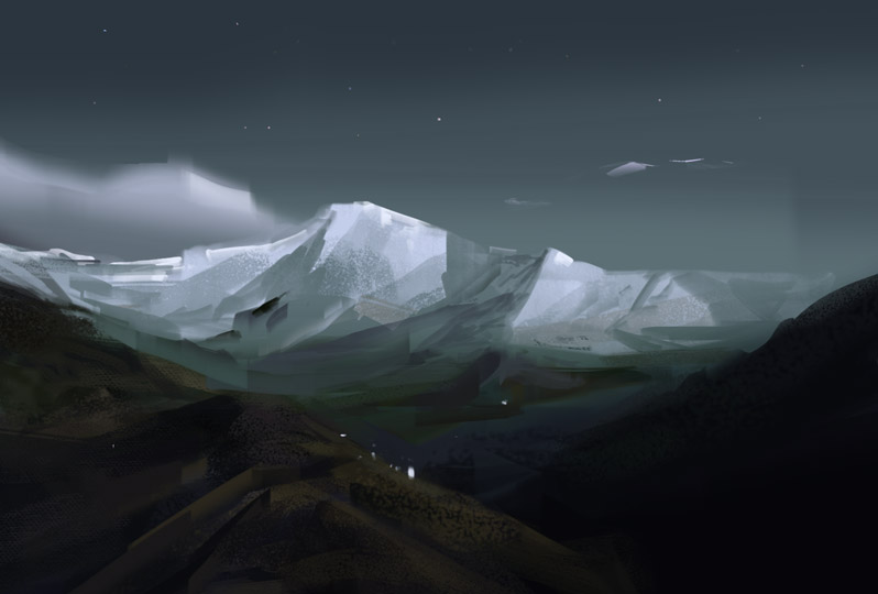 landscape sketch